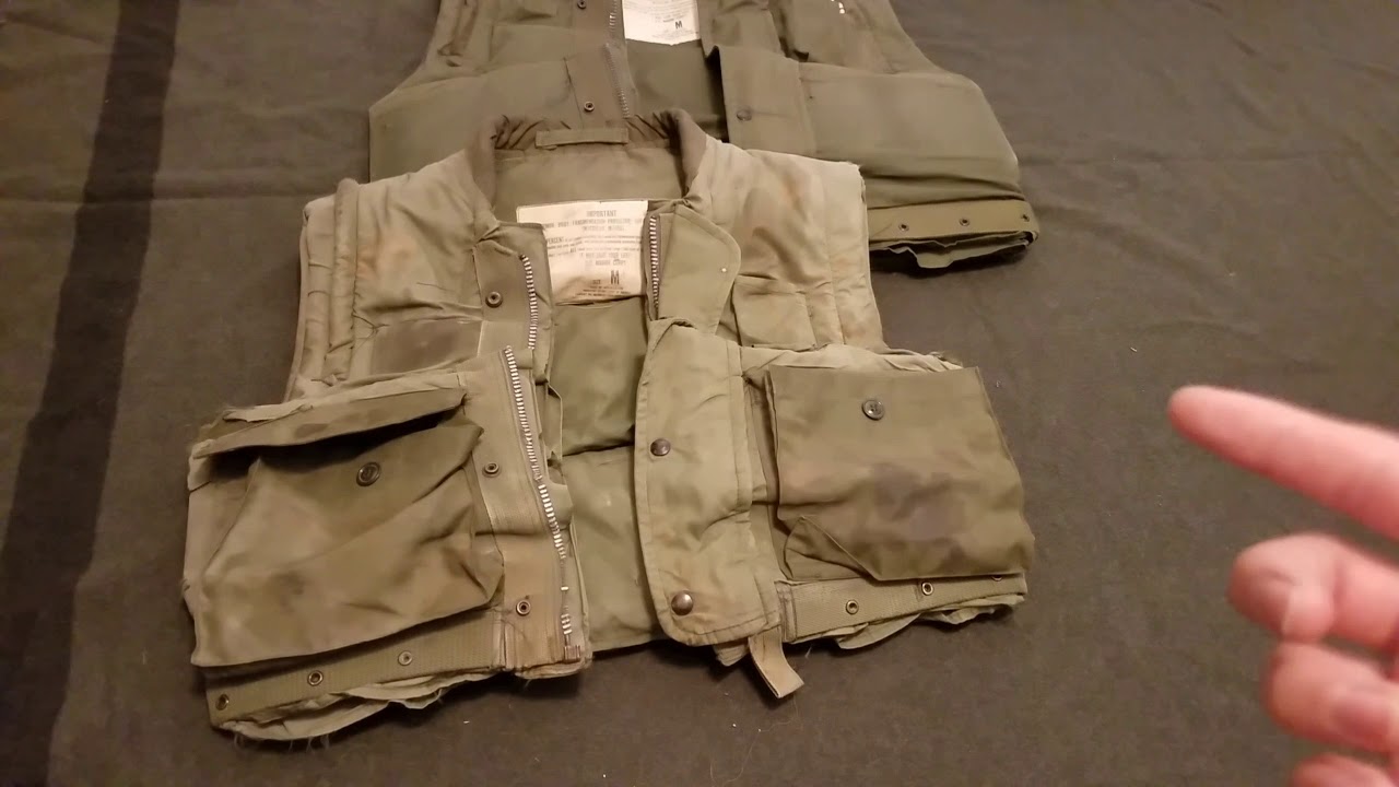 Vietnam War M1955 Flak Vest Collection