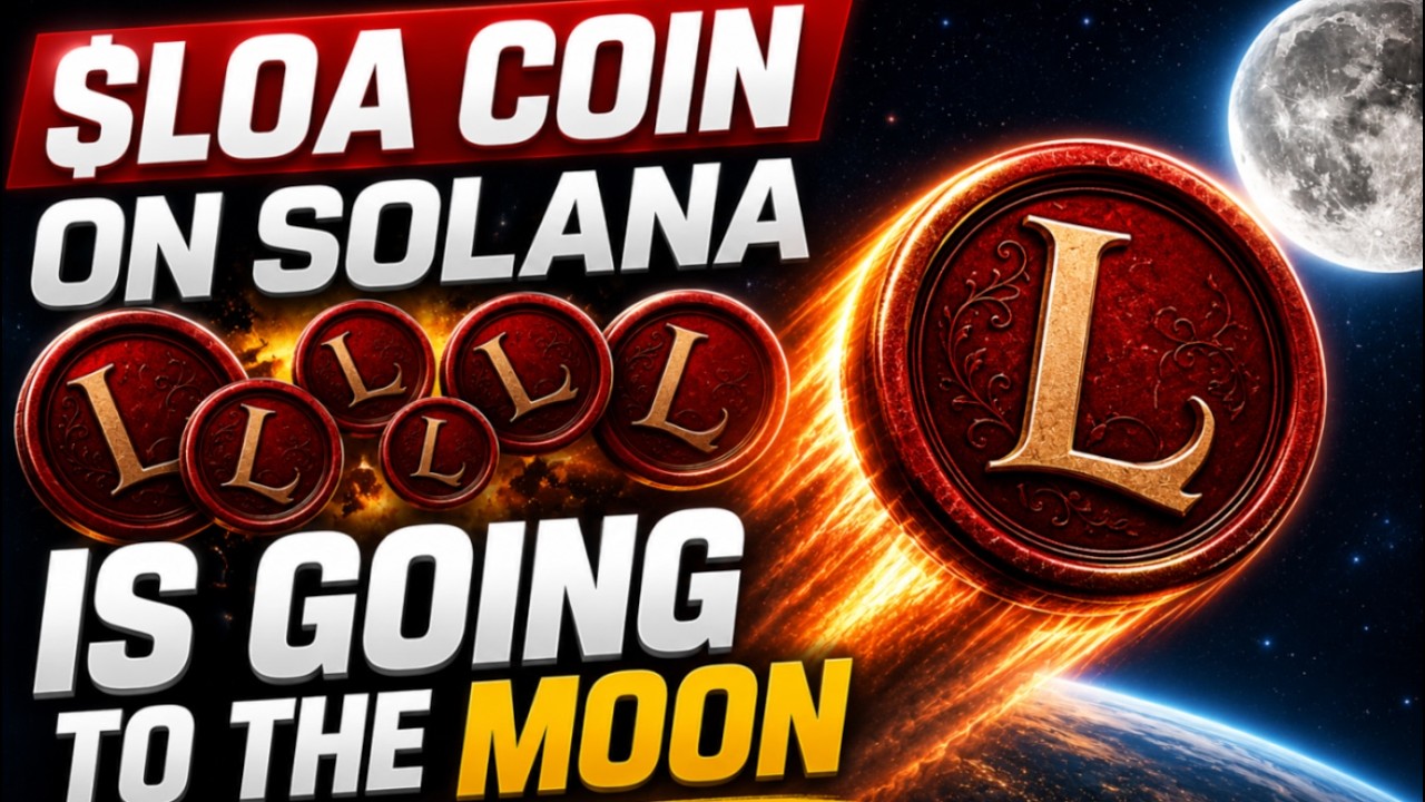 $LOA COIN НА SOLANA ЛЕТИТ НА ЛУНУ!!! БЫЧИЙ ТРЕНД!!!