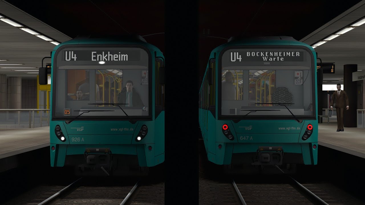 LET`S PLAY Train Simulator 2020 / U4 nach Enkheim / U-Bahn Frankfurt V2.0
