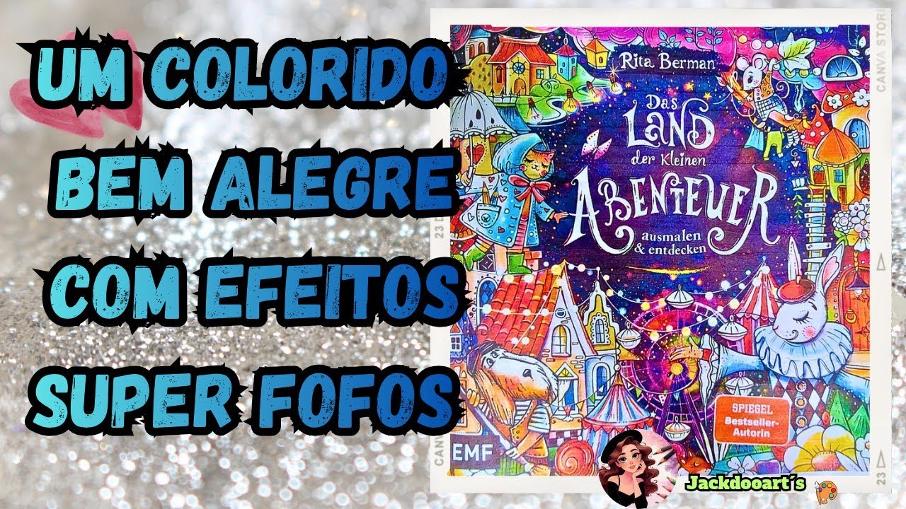 UM COLORIDO BEM ALEGRE COM EFEITOS FOFOS