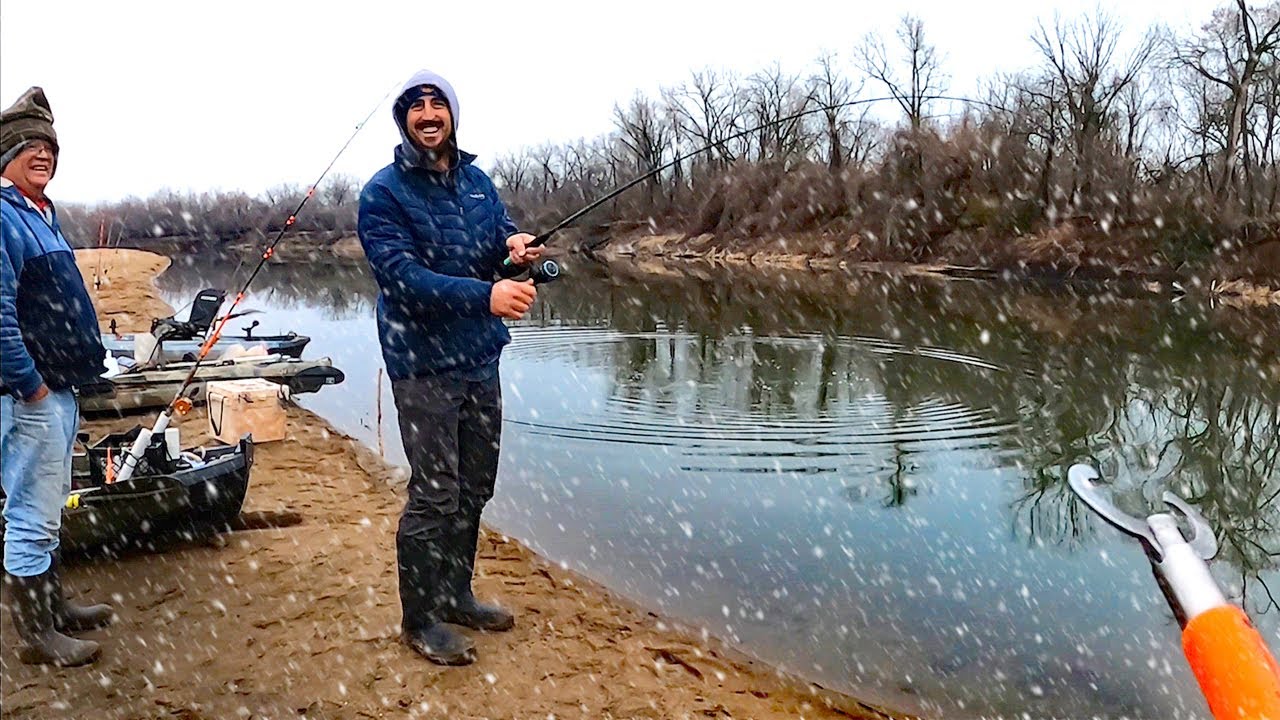 CATCHING One After the Other...IN THE SNOW!