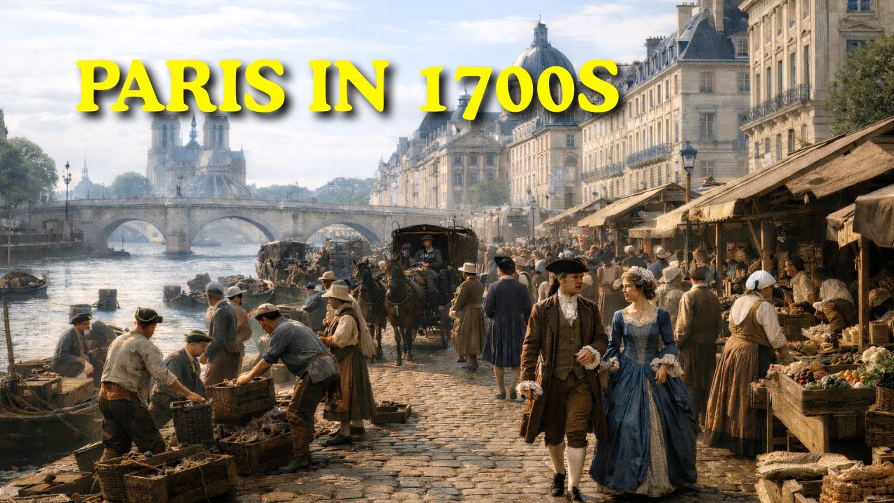 What Paris Looked Like in the 1700s (AI Reconstruction)