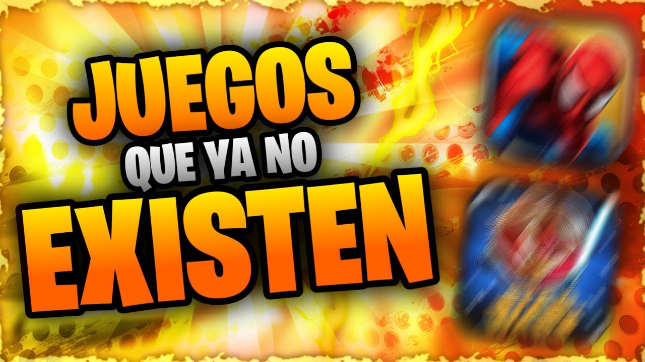 4 VIDEOJUEGOS Que Ya NO EXISTEN