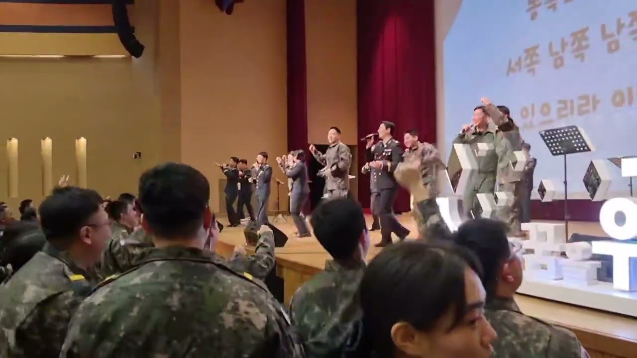 찬양하세 매들리 HM military praise(학사장교70기 첫 예배)