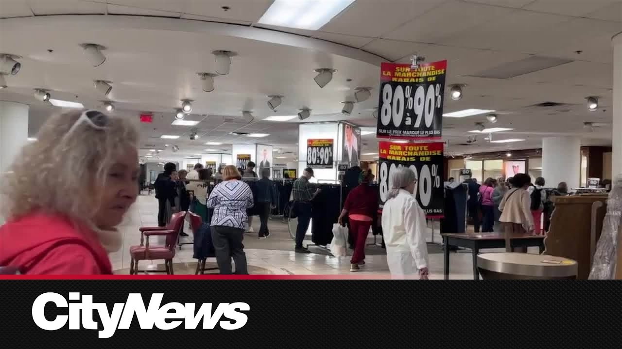 End of an era: Hudson’s Bay to close downtown Montreal store on June 1