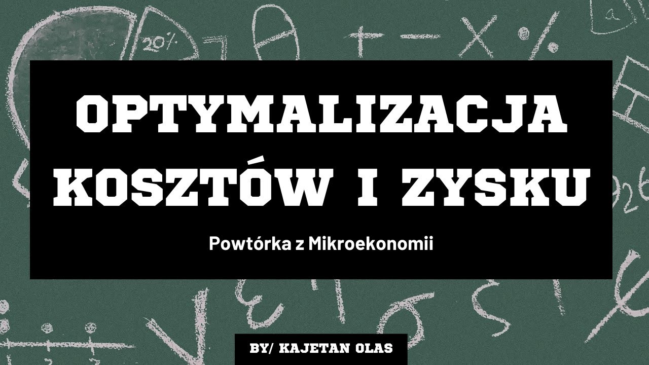 Optymalizacja Kosztów i Zysku - Przyspieszona Powtórka przed Kolokwium z Mikroekonomii