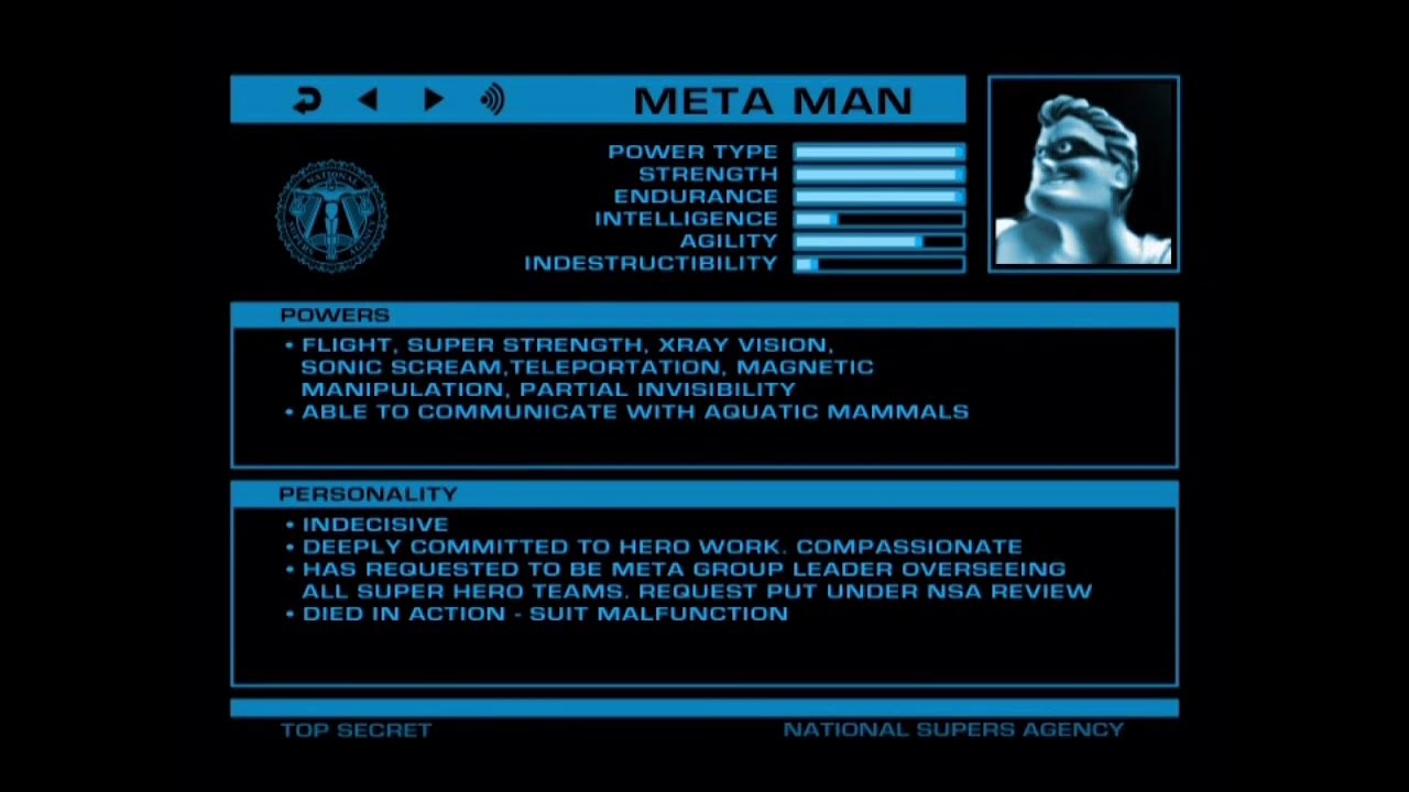 MetaMan audio file.