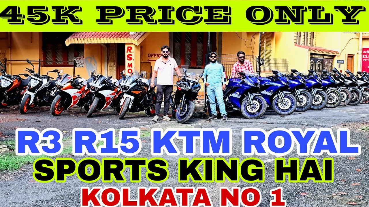 ✅️KTM RC R15V3|Cheapest Second hand Sports Bike in Kolkata starts from Rs45k|Behala|Kolkata|CrazyCar