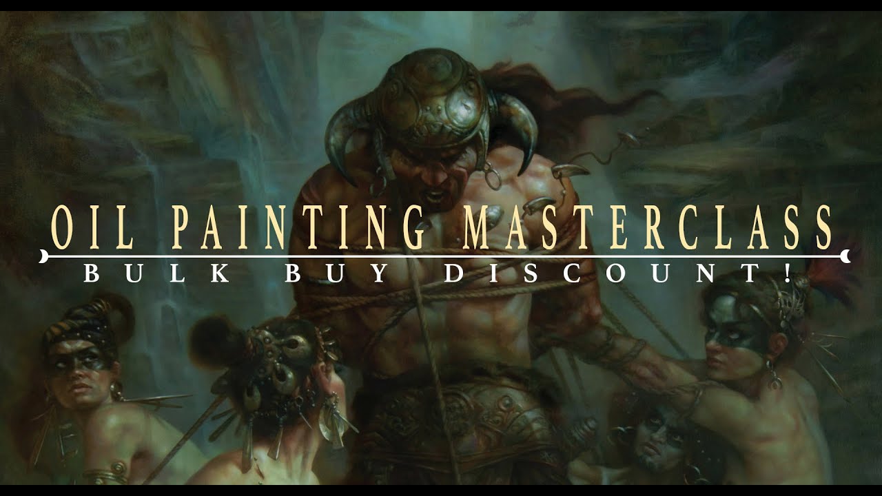 Oil Painting Masterclass Academy bulk purchase! 11+hrs
