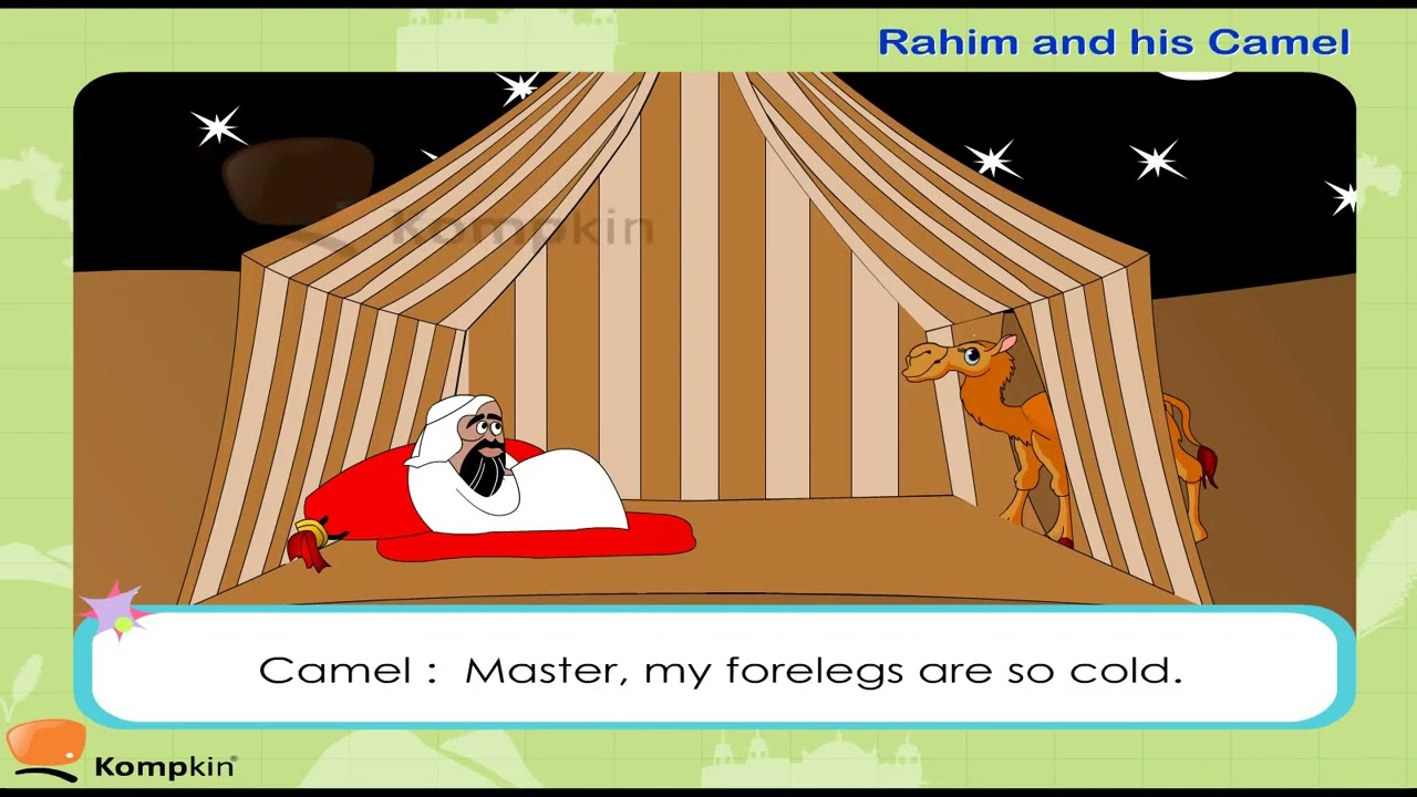 Rahim and his Camel | English Stories | English Kids Stories | Animated Stories for Kids