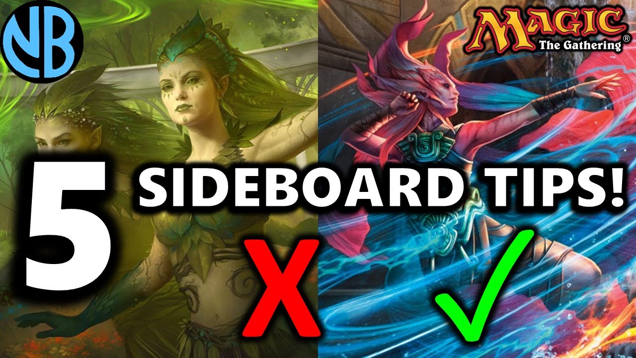 MTG SIDEBOARD TIPS FOR BEGINNERS!!!