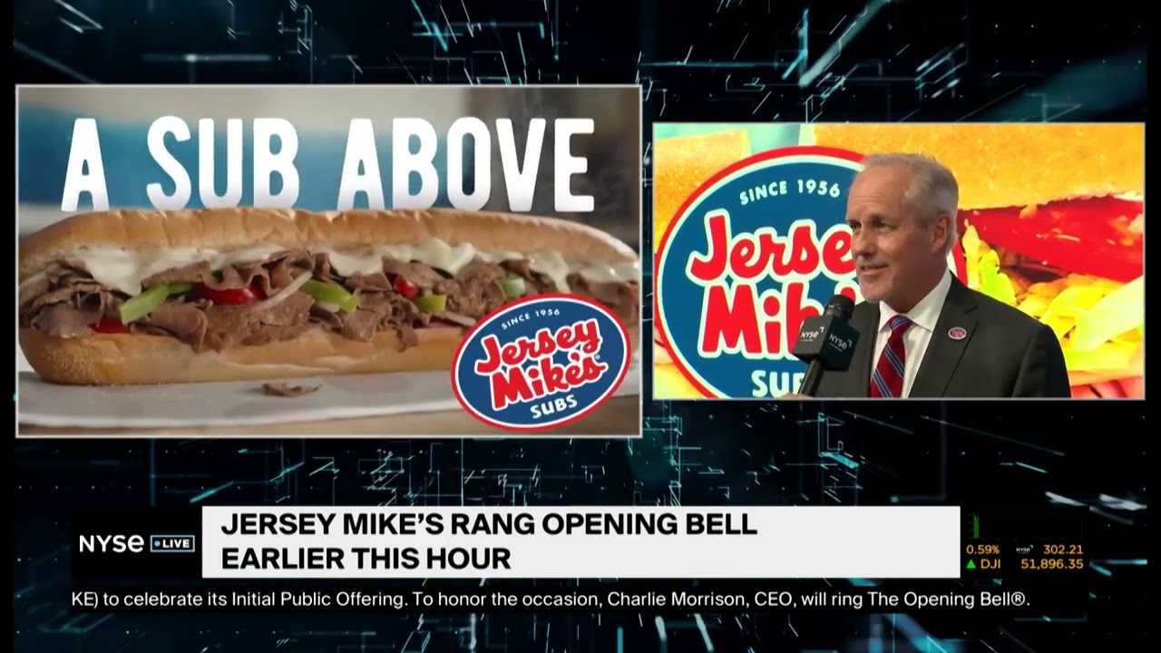 Гендиректор Jersey Mike&rsquo;s Чарли Моррисон рассказал, почему сейчас самое время для выхода на биржу