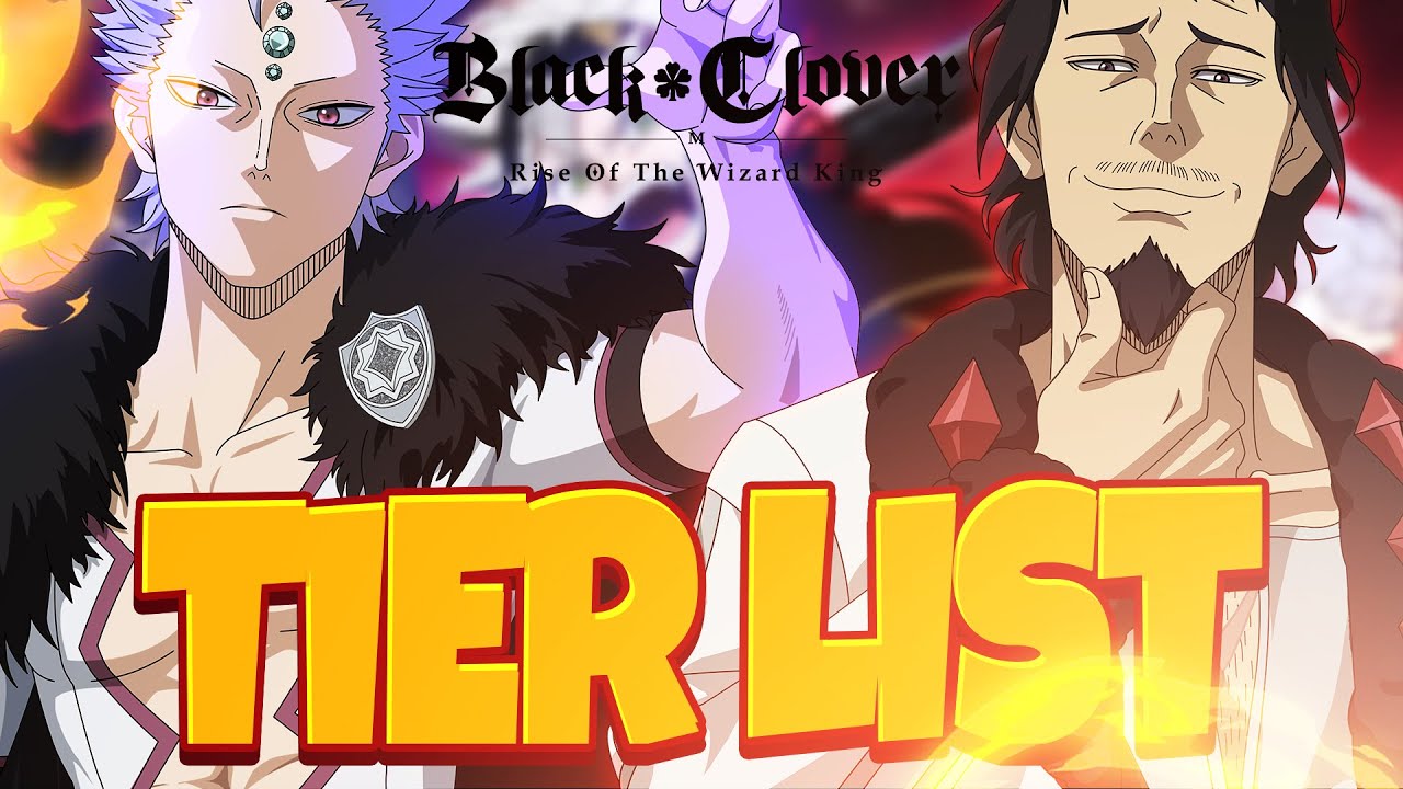 😱LA TIER LIST PARFAITE POUR COMMENCER BLACK CLOVER MOBILE (NOVEMBRE 2023)