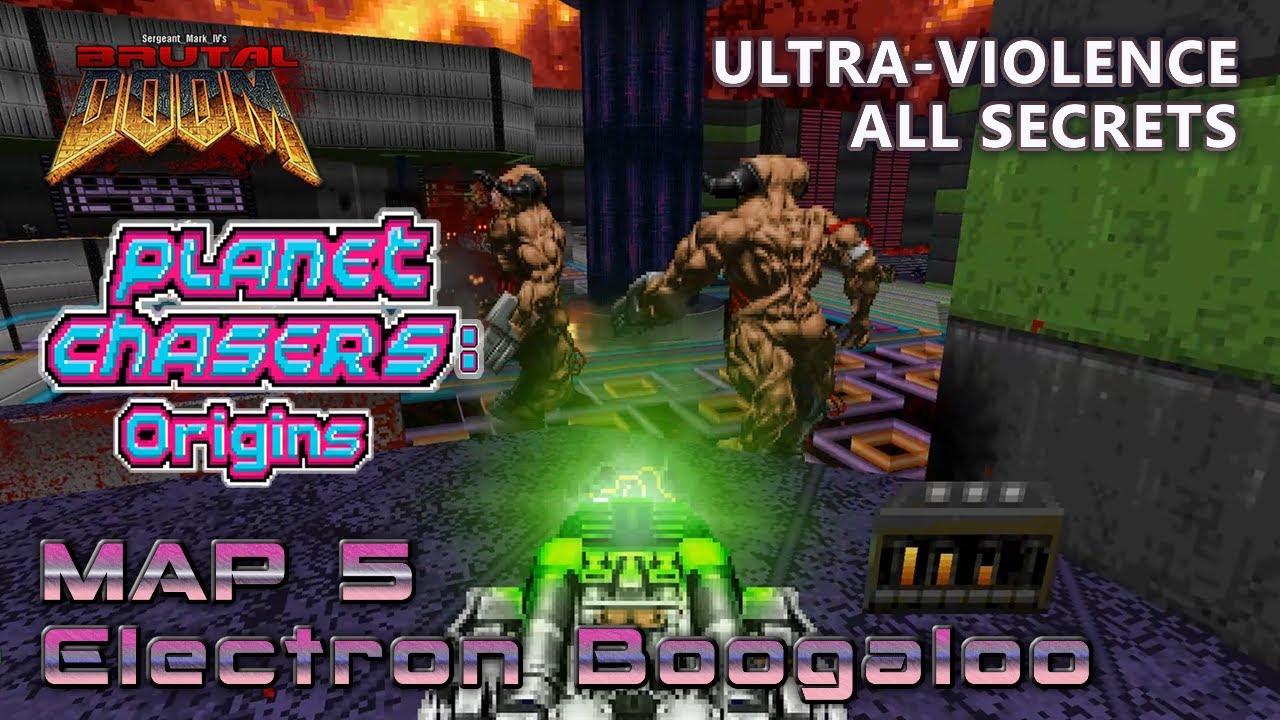 Doom 2 - Planet Chasers: Origins - Map 5 - Ultra-Violence - All Secrets