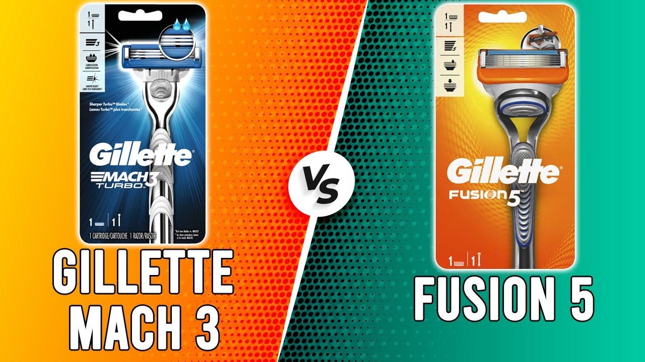 Gillette Mach 3 vs Fusion 5- Which Is Better? (A Detailed Comparison)