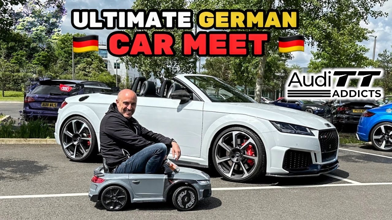 ULTIMATE GERMAN CAR MEET with the AUDI TT ADDICTS and 30 Audi TT’s