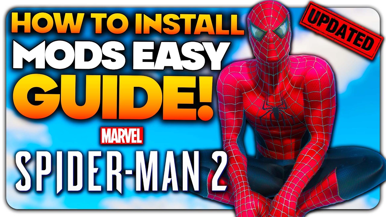 Как установить моды для Marvel's Spider-Man 2: ПРОСТОЙ ОБНОВЛЕННЫЙ ГАЙД!