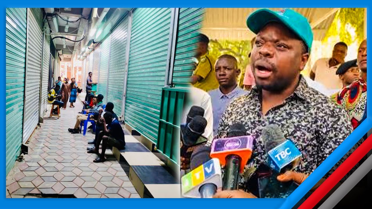 CHALAMILA ATINGA KARIAKOO, ATOA ONYO KWA WAFANYABIASHARA WALIOGOMA 