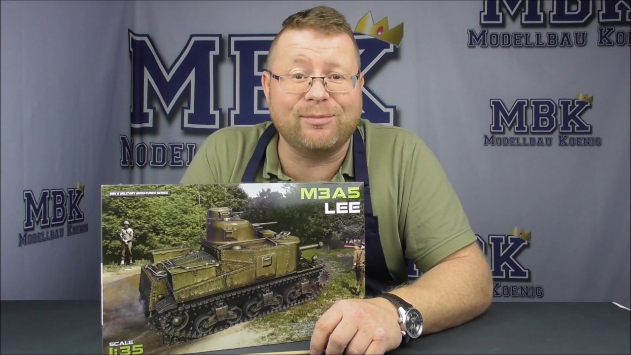 MBK packt aus #214 - 1:35 M3A5 Lee (Miniart 35279)