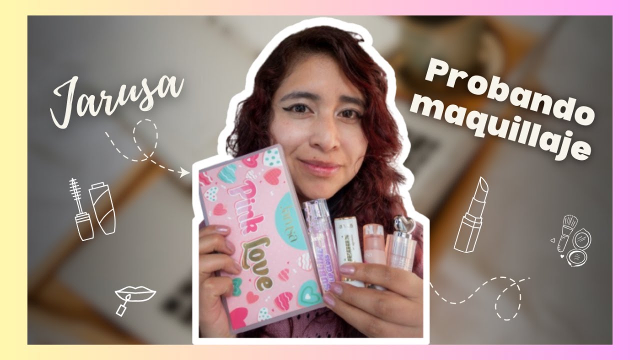 😁Probando maquillaje de #JARUSA  😜Perú