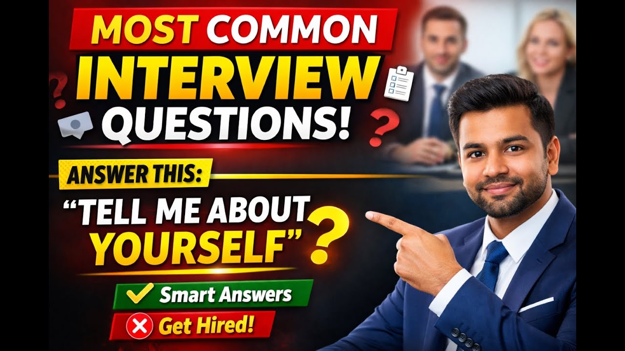 Top Interview Questions Every Recruiter Asks | Crack Any Job Interview