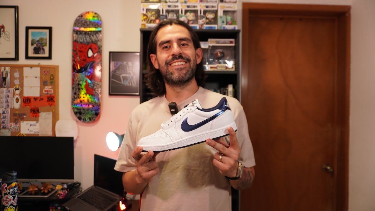 Reseña Air Jordan 1 Low 85 Metallic Navy