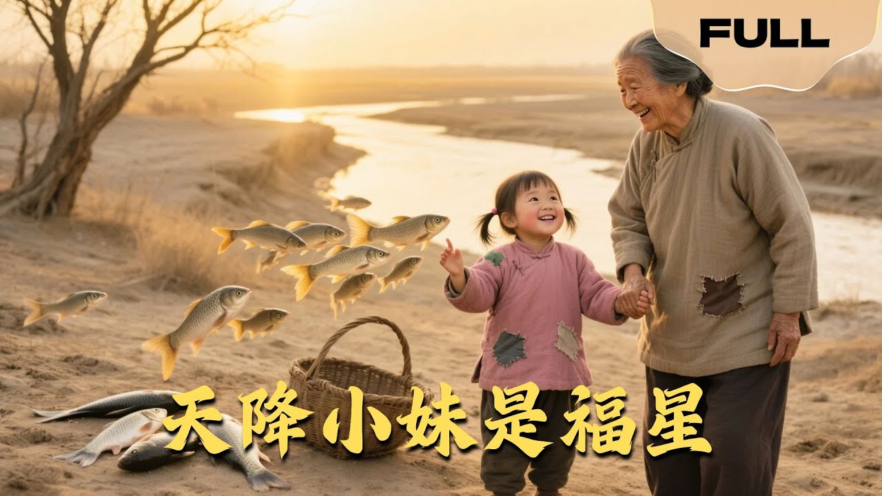 【FULL】天降小妹是福星▶薛帅琦x江璐仙子转世成萌娃，亲爹弃荒野！暖心奶奶捡到宝~#drama #MiniDrama #romance #MiniDrama#精彩大陆短剧