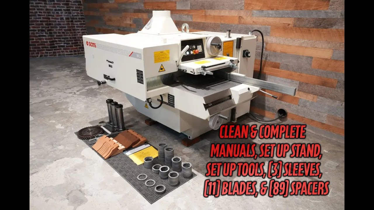 SCM M3 Multiblade Gang Rip-Saw