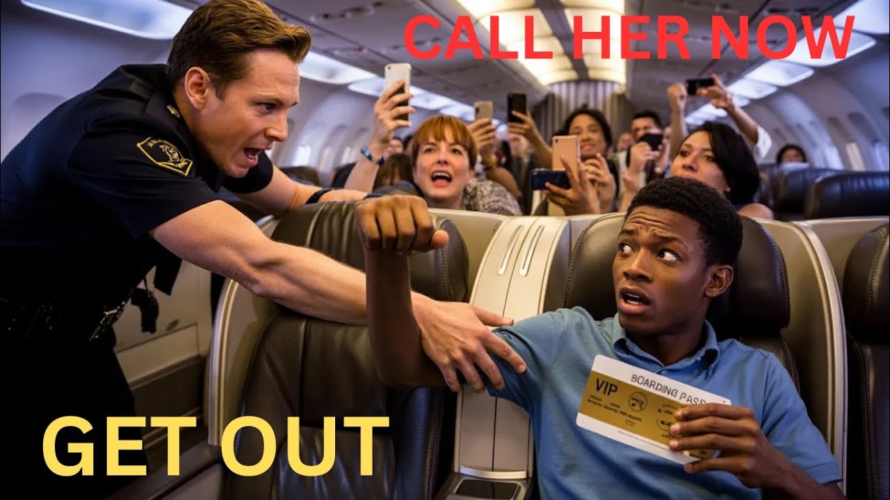 Police Drags Black Teen Off Plane Over VIP Ticket — Freezes When the Airline CEO Gets Called