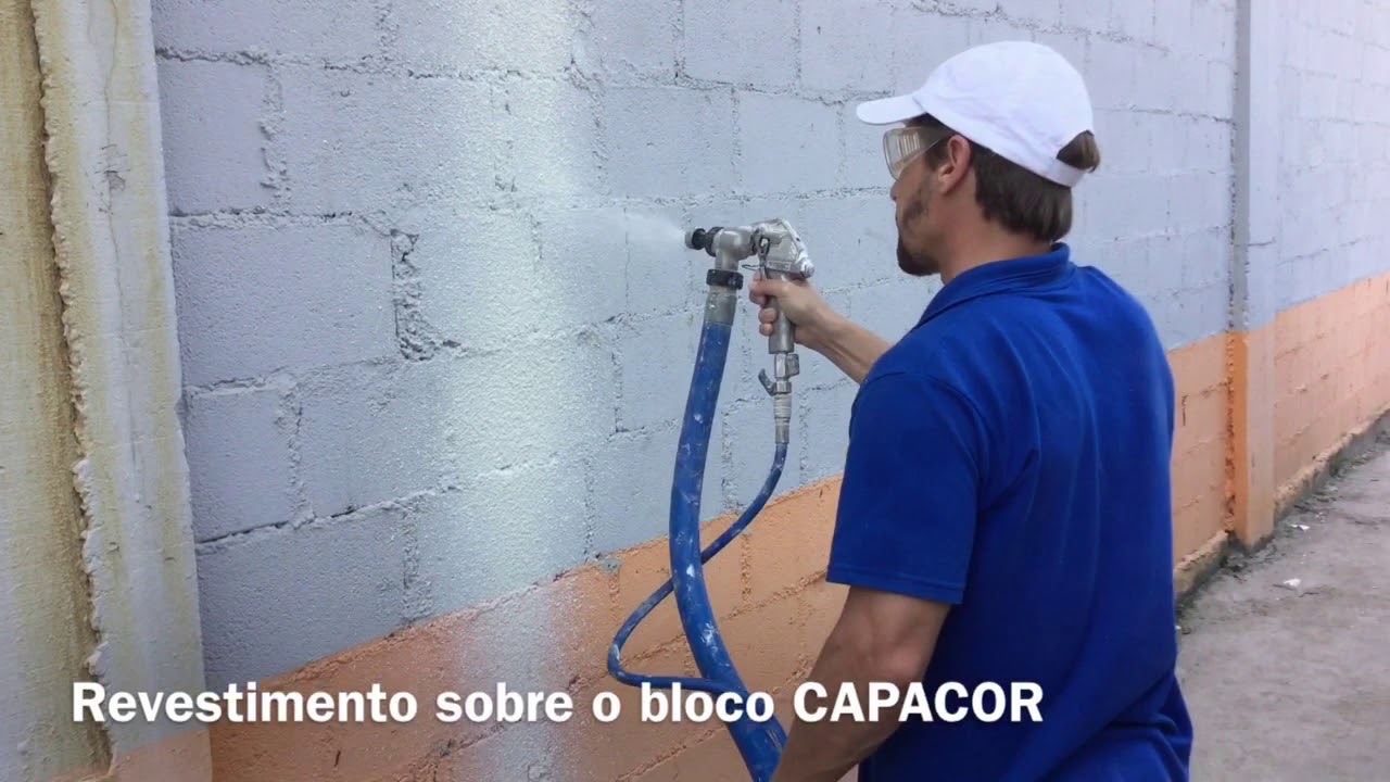 Graco | RTX 5500, aplicando Textura Acrilica - BR
