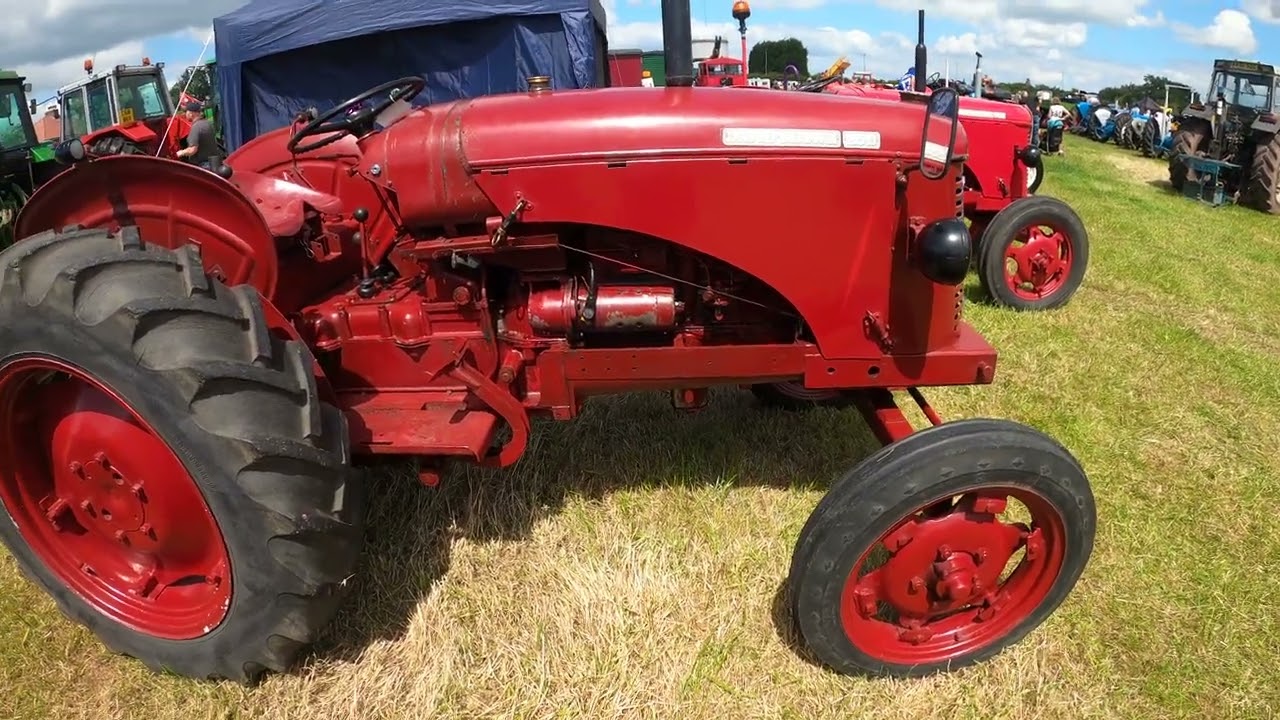 1957 David Brown 25D 2.5 Litre 4-Cyl Diesel Tractor (32 HP) at Ashby Steam Rally 2024
