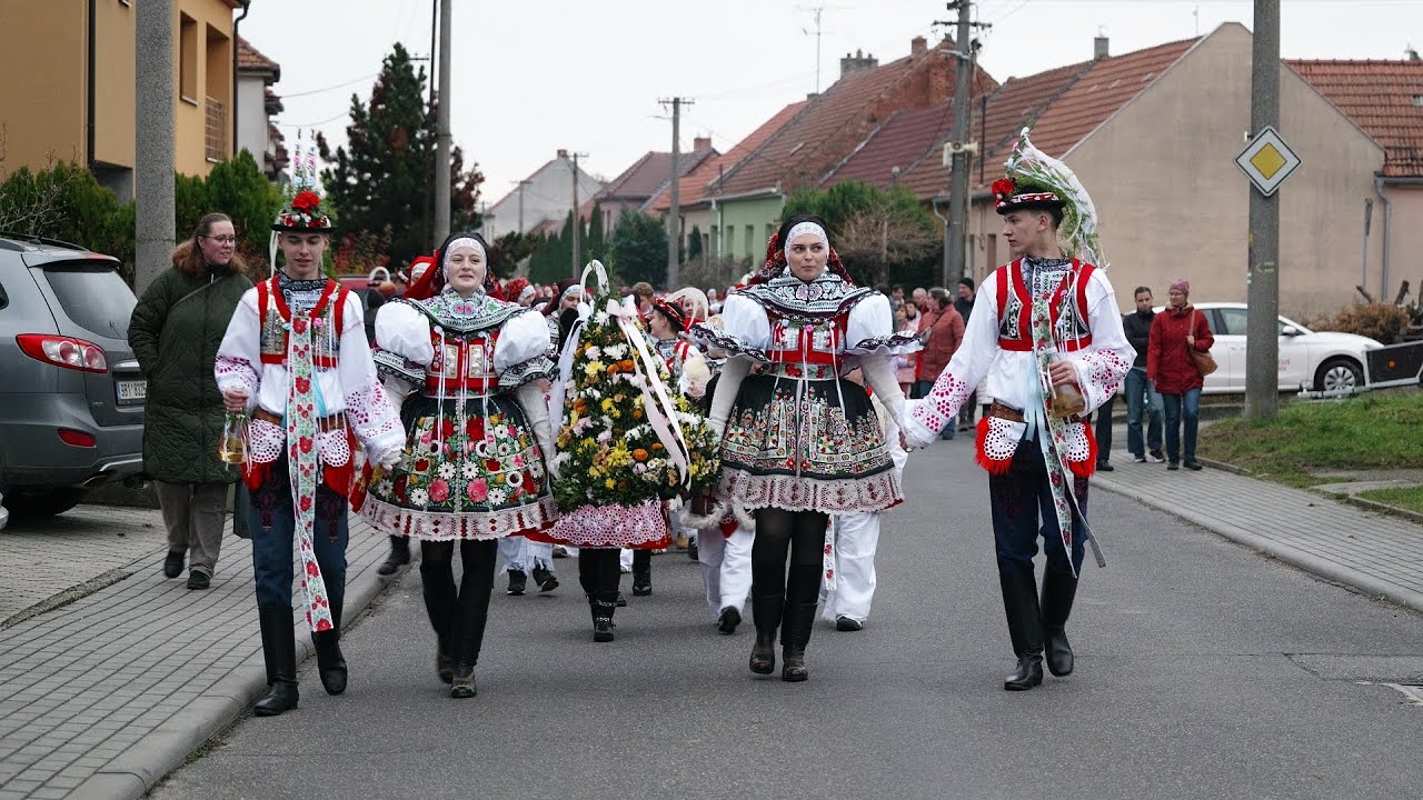 Slovácké hody s věncem ve Svatobořicích-Mistříně