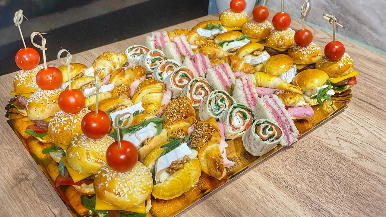 Plateau de mignardises salées