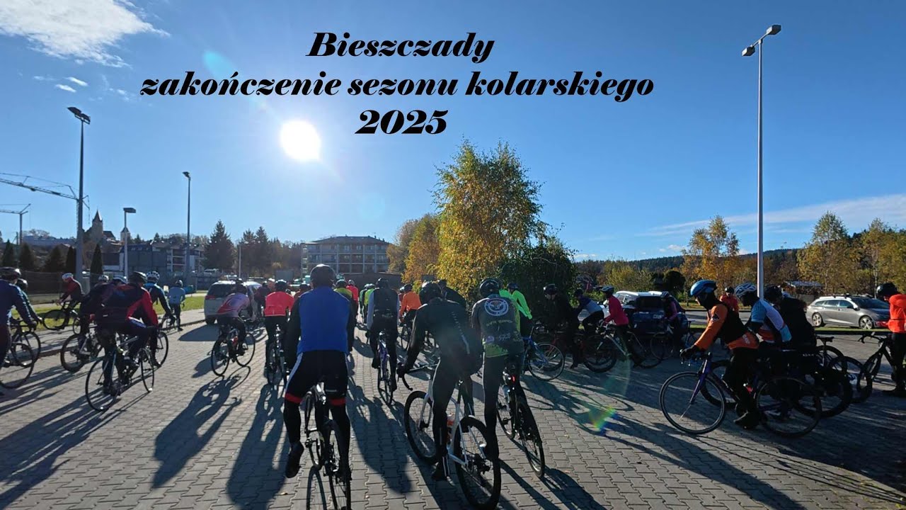 Bieszczady zakończenie sezonu kolarskiego 2025