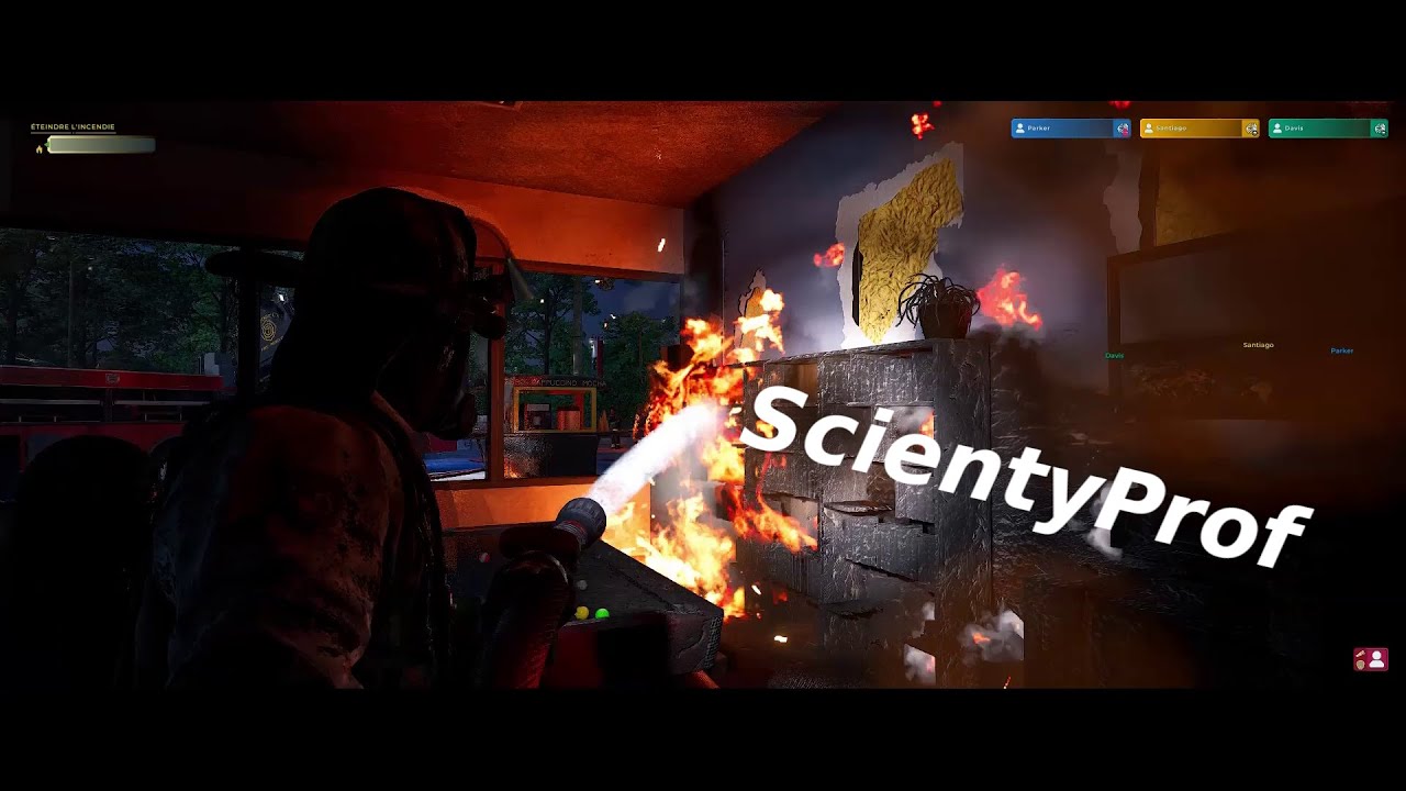Scientyprof joue avec le feu