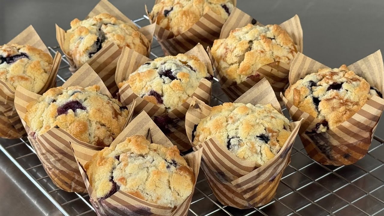 EP. 16 Blueberry muffins | บลูเบอร์รี่มัฟฟิน