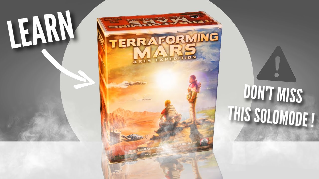 Terraforming Mars: Ares Expedition Crisis  | Solo Board Game Playthrough and Tutorial