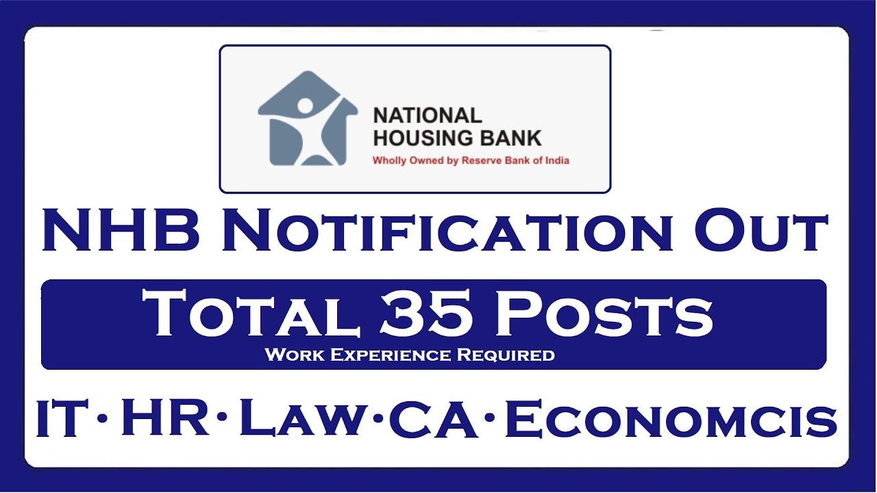 National Housing Bank NHB Recruitment!