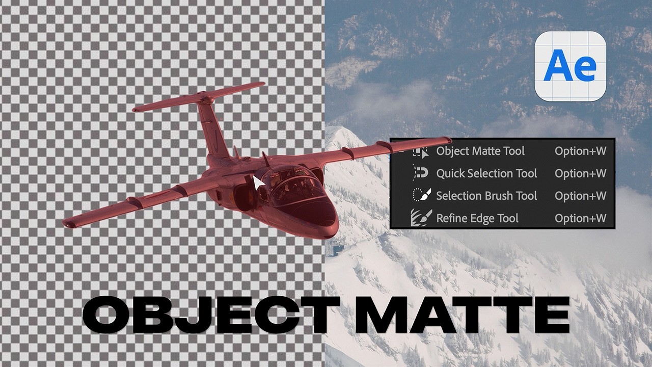 Roto Brush 4.0? Как использовать новую маску AI Object Matte в After Effects?