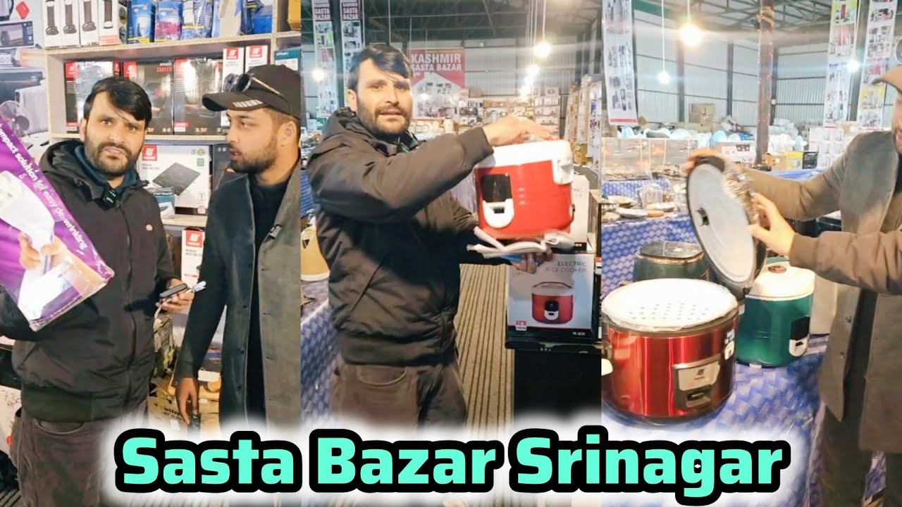 Kashmir Sasta Bazar Gangbuk Road Hyderpora
