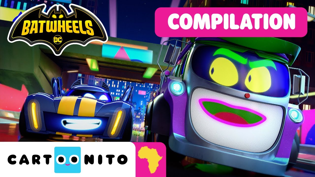 Best Racing Moments | Batwheels Compilation | Cartoonito Africa | Cartoons for Kids