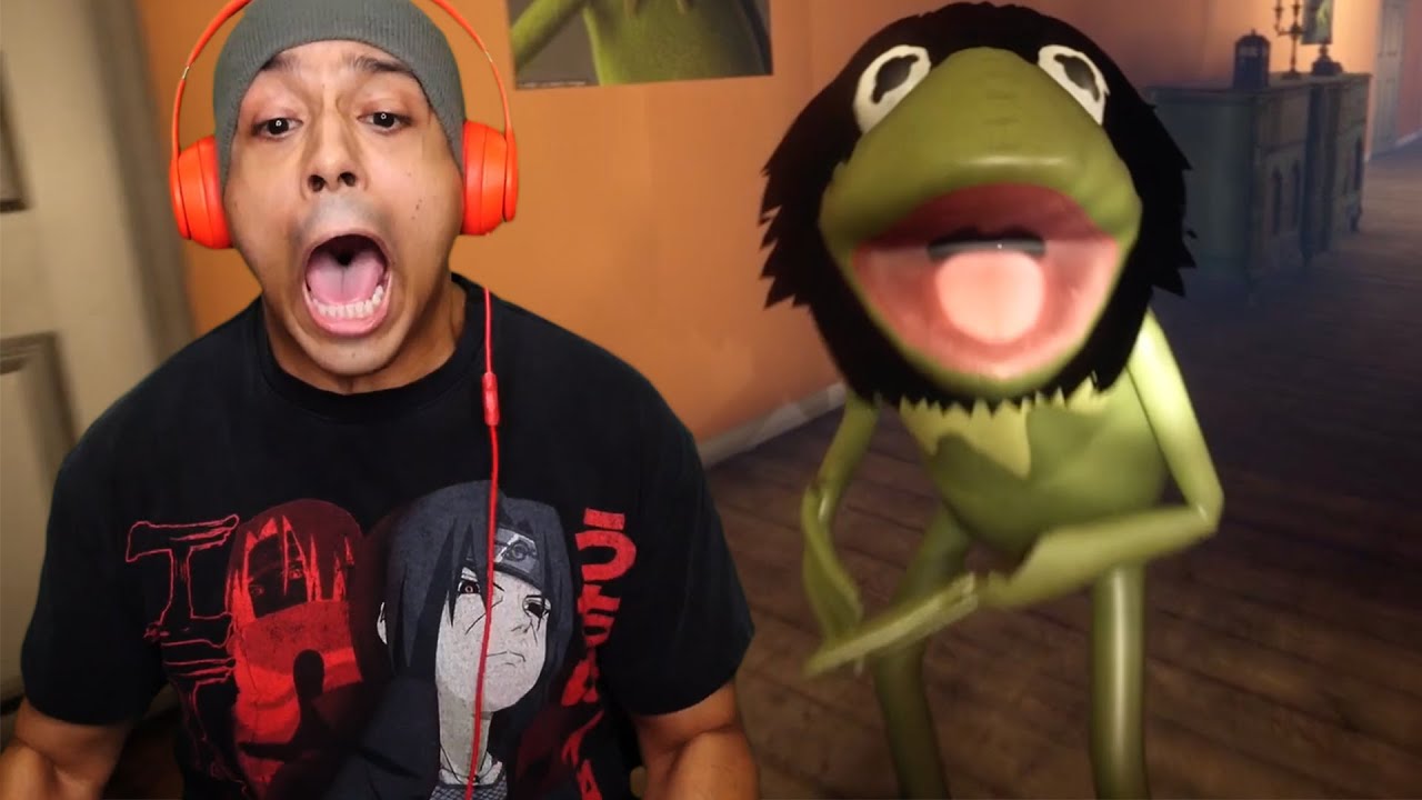 MEET KERMITS GHOST BROTHER KERMITO... HAPPY HALLOWEEN! [2 SCARY GAMES]