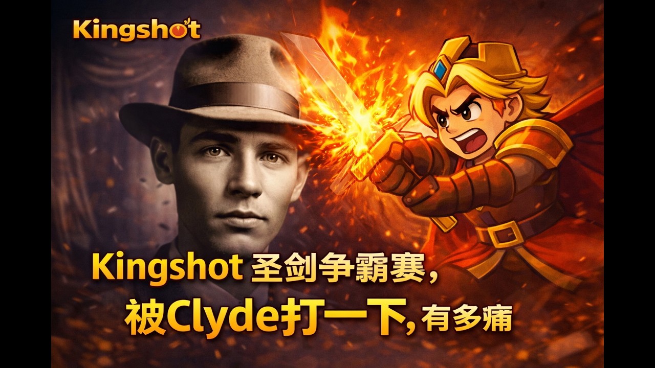 Kingshot 圣剑争霸赛，被Clyde打一下，有多痛！