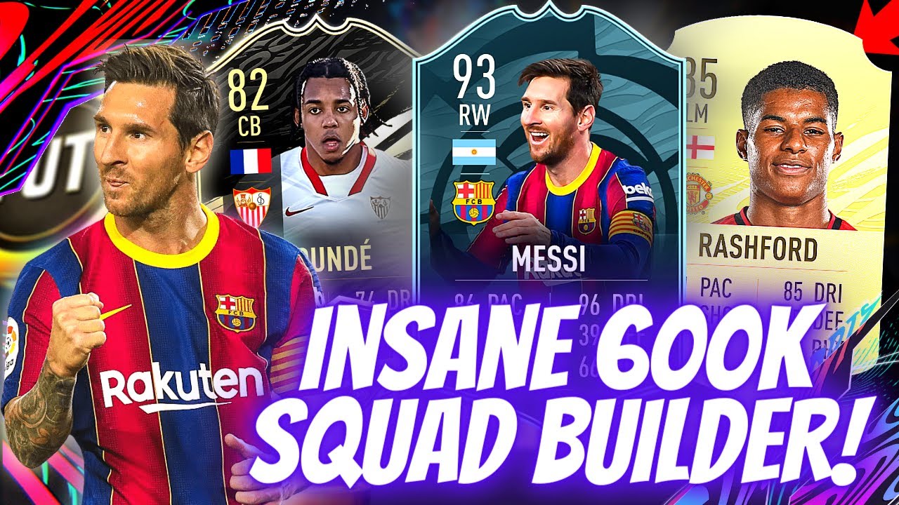 BEST POSSIBLE 600K TEAM FIFA 21 (Get More Wins Easily)! | FIFA 21 600K SQUAD BUILDER!