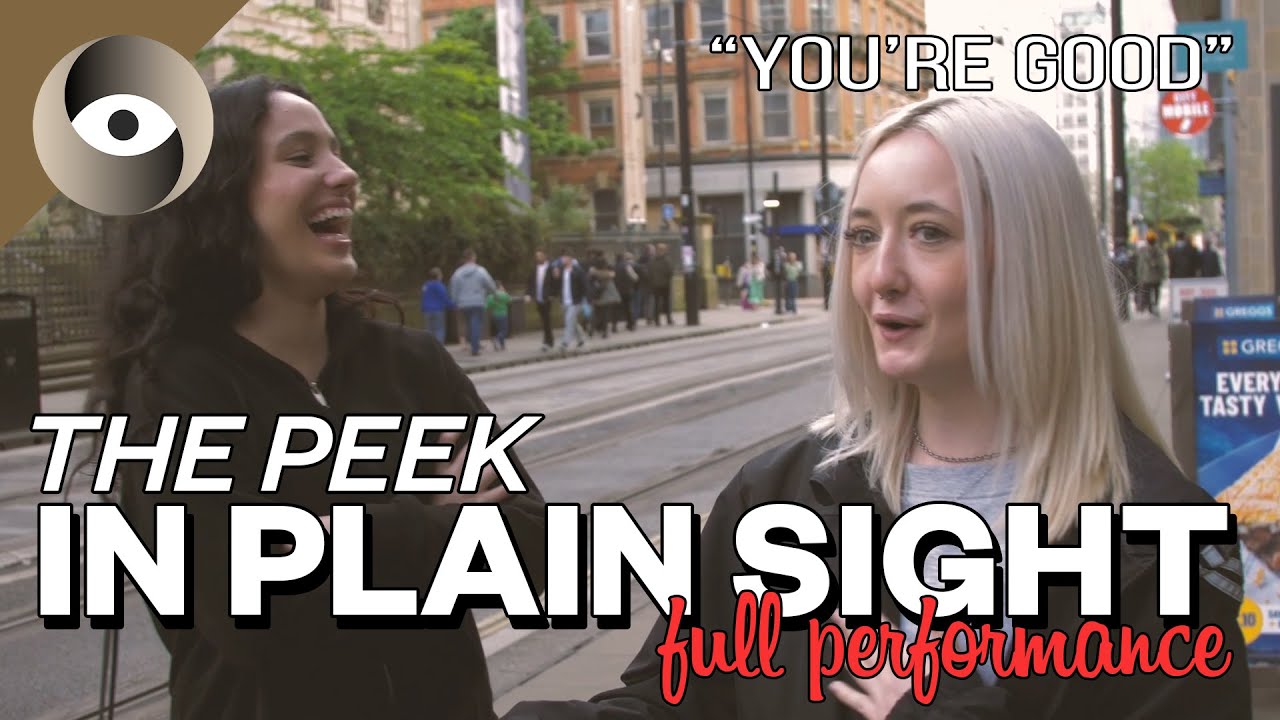 “That is scary” | The Peek- In Plain Sight by Casper Ryan | full performance