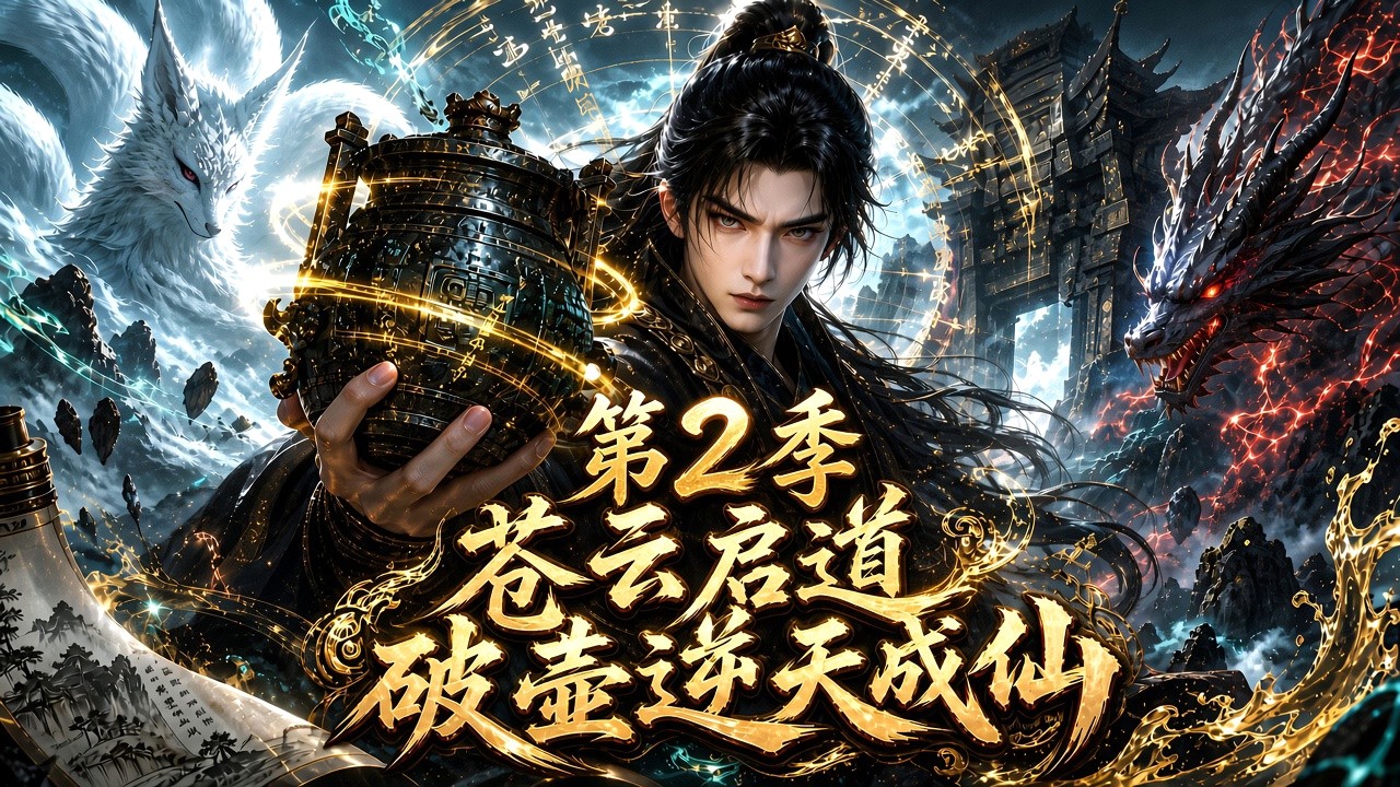 第2季：全新修仙动漫来啦！来看穷小伙如何凭借一个破烂尿壶改写命运，登顶仙界最强！剧情全程高能暴爽！#修仙 #动漫