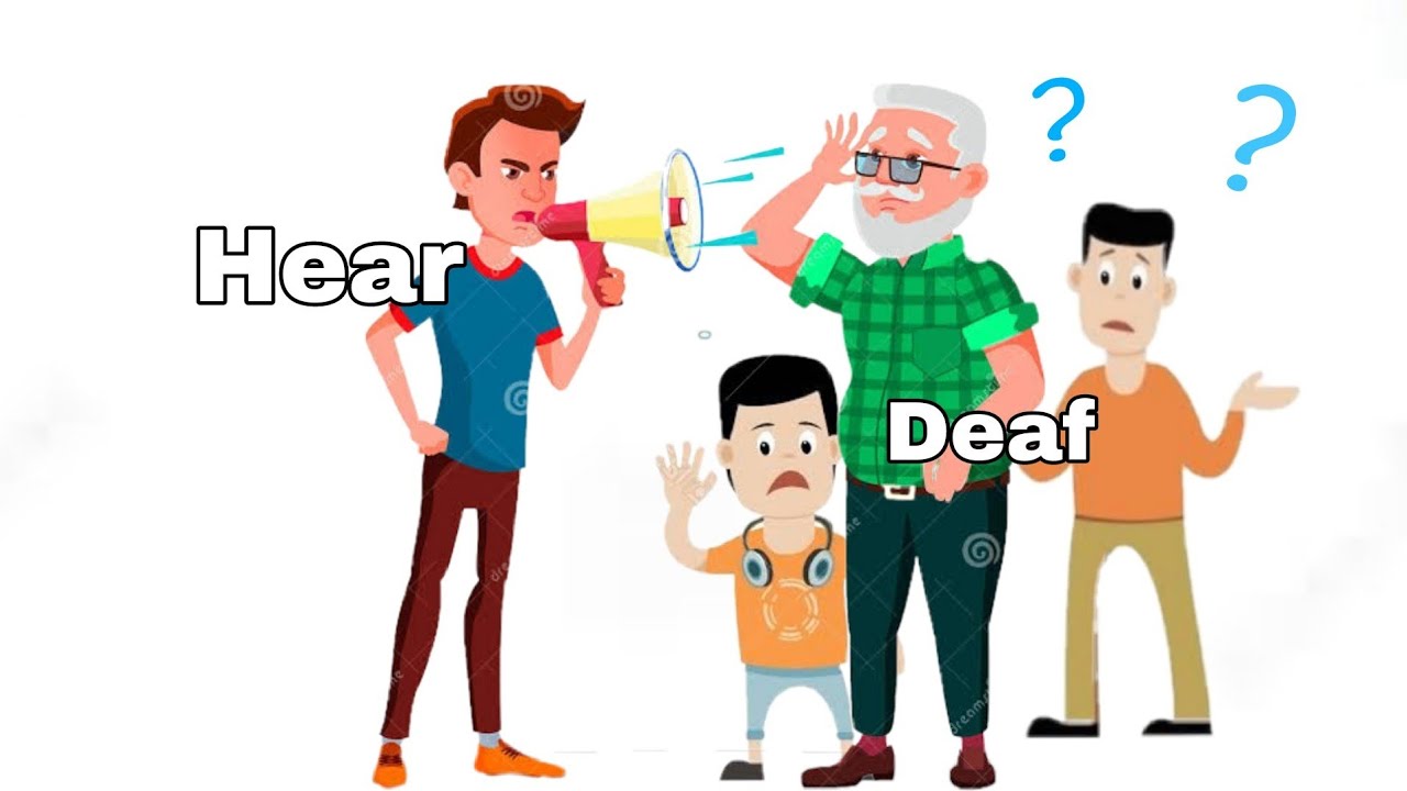 Hearing & deaf talking hard problem | story