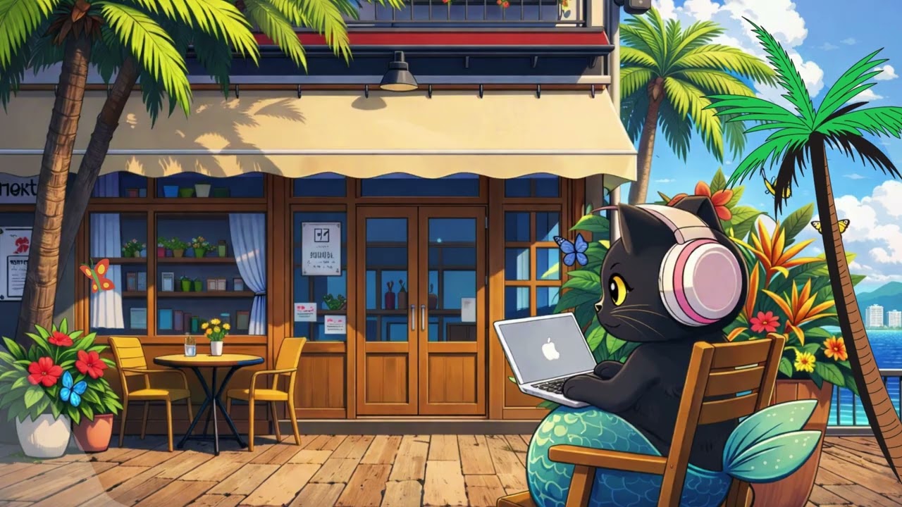 Take a Break from Stress. Lo-fi for Concentration and Focus 💻🌴