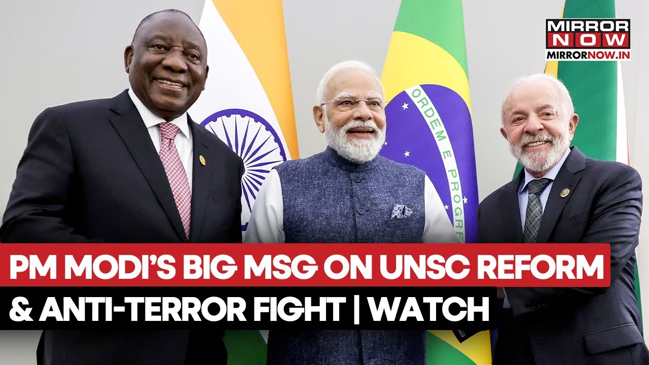 PM Modi's Big Message On UNSC Reform And Anti-Terrorism Fight At IBSA On Sidelines Of G20 Summit