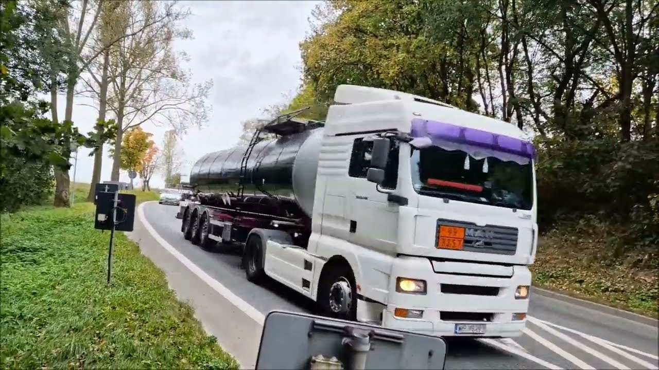 Ciężarówki Jesień2023r. Przełęcz Bardzka DK8